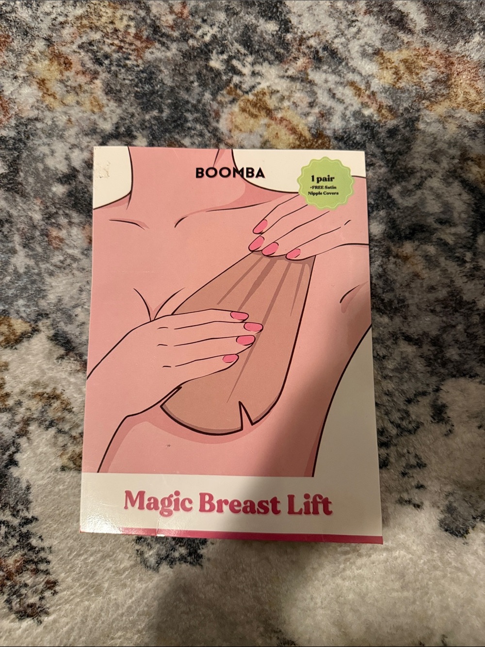 BOOMBA Magic Breast Lift Adhesive Pads - Pink
